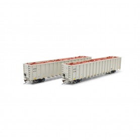 Athearn GENESIS (HO) NSC 6400 Gondola (2PK) AIMX 14111/14166