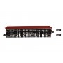 KATO 20-470 (N) Curved Deck Girder Bridge, Red – 481mm (19″) Radius 15º