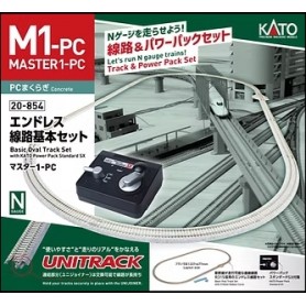 KATO 20-854 (N) M1-PC Basic Oval Track Set w/ Power Pack Standard SX