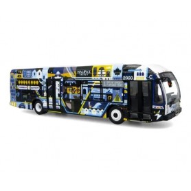 Iconic Replicas 87-0564 (HO) Nova Bus LFSe Transit Bus: Halifax Transit - Electric Livery