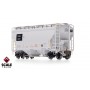 ScaleTrains Rivet Counter (N) Gunderson 3250 Covered Hopper, CEMEX/ex-AOKX Black PatchedAutoLOK II Outlet Gates/CEMX