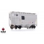 ScaleTrains Rivet Counter (N) Gunderson 3250 Covered Hopper, CEMEX/ex-AOKX Black PatchedAutoLOK II Outlet Gates/CEMX