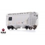 ScaleTrains Rivet Counter (N) Gunderson 3250 Covered Hopper, CEMEX/ex-AOKX Black PatchedAutoLOK II Outlet Gates/CEMX