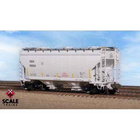 ScaleTrains Rivet Counter (N) Gunderson 3250 Covered Hopper, Dowell Schlumberger Industrial/DSIX