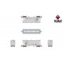 ScaleTrains Rivet Counter (N) Gunderson 3250 Covered Hopper, CEMEX/ex-AOKX Patched/Low Profile Outlet Gates/CEMX