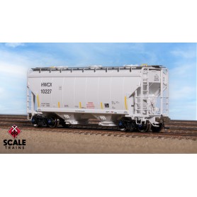 ScaleTrains Rivet Counter (N) Gunderson 3250 Covered Hopper, Halliburton/HWCX
