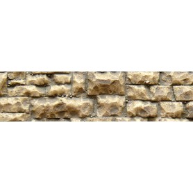 Chooch Enterprise 8252 (HO) Flexible Random Stone Wall w/Self-Adhesive Backing -- Medium Stones