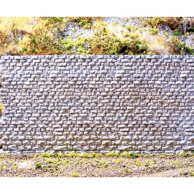 Chooch Enterprise 8314 (HO) Cut Stone Retaining Wall -- Large