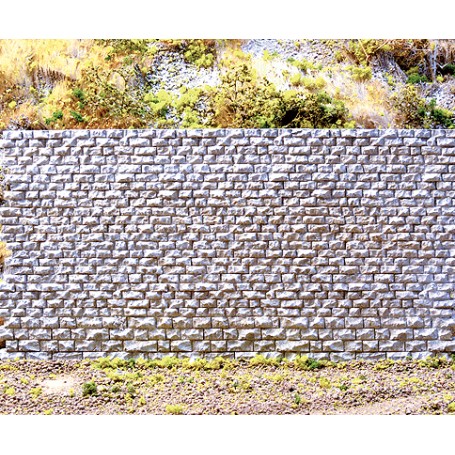 Chooch Enterprise 8314 (HO) Cut Stone Retaining Wall -- Large