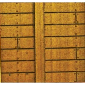 Chooch Enterprise 8612 (HO) Flexible Timber Retaining Wall -- Large