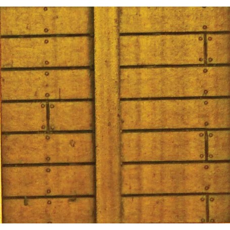 Chooch Enterprise 8612 (HO) Flexible Timber Retaining Wall -- Large