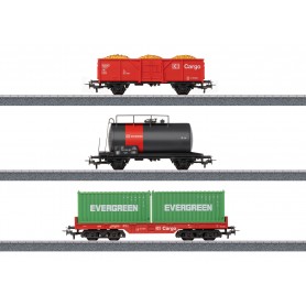 Märklin Start Up 44506 (HO) Cargo Freight Car Set, Era VI