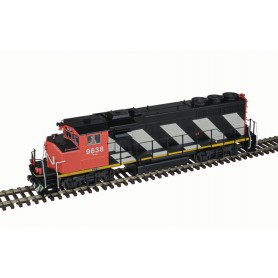 Atlas Master® Gold (HO) GP40-2(W) - CN 9650 (zebra, black, white, red)  - DCC/sound