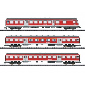 TRIX 15306 (N) "Regional Express" Passenger Car Set (DB AG) Era VI