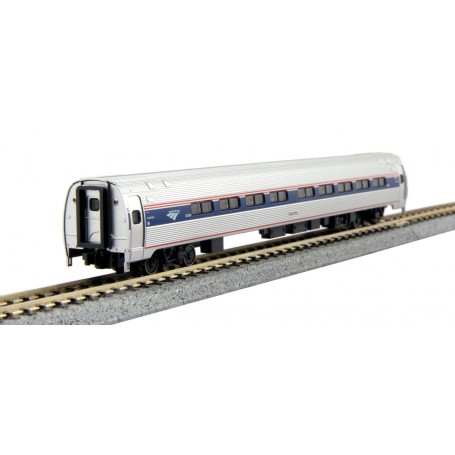 KATO 106-8003 (N) Amfleet I Coach & Cafe Set - 2-Pack - Amtrak, Phase VI