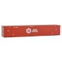 Walthers SceneMaster 8521 (HO) 53' Singamas Corrugated-Side Container - Hub Group