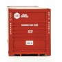 Walthers SceneMaster 8521 (HO) 53' Singamas Corrugated-Side Container - Hub Group