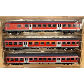 Fleischmann 5646 5647 5648 (HO) DB 3-car Regio Set, Era V (consignment)