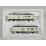 Märklin 47348 (HO) Pair of Sliding Wall Boxcars (OBB) (consignment)