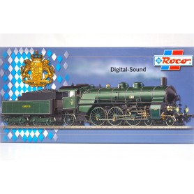 RoCo 63371 (HO) Bavarian S/36 Express Locomotive (K.Bay.Sts.B.) Era I - DCC/sound (consignment)