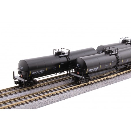 KATO 106-4801 (N) Greenbrier Tank Car 8 Car Set, GBRX Set A