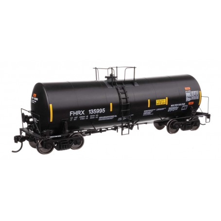 Walthers PROTO (HO) 40' Trinity 14,000-Gallon Molten Sulfur Tank Car - FHRX