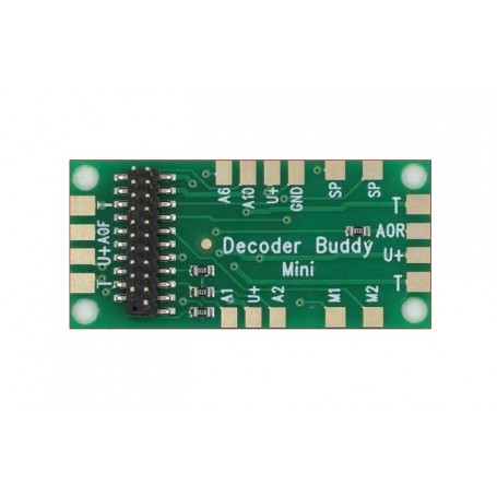 Nix Trains NTZ2 - Decoder Buddy Mini - Locomotive Motherboard with 21-Pin Decoder Socket