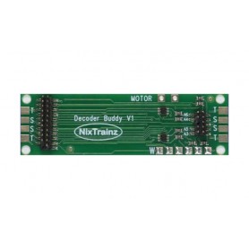 Nix Trains NTZ4 - Decoder Buddy V1 - Locomotive Motherboard with 21-Pin Decoder Socket