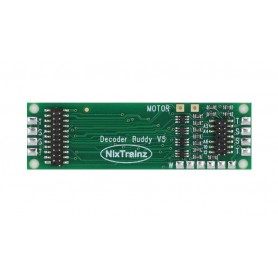 Nix Trains NTZ5 - Decoder Buddy V5B - Locomotive Motherboard with 21-Pin Decoder Socket