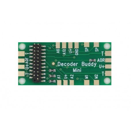 Nix Trains NTZ8 - Decoder Buddy Mini - Locomotive Motherboard with 21-Pin Decoder Socket