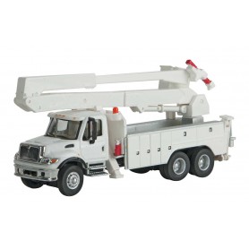 Walthers SceneMaster 11754 (HO) International® 7600 Utility Truck with Bucket Lift