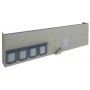 Walthers Cornerstone 4071 (HO) Modern Concrete Warehouse Background Building -- Kit