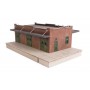 Walthers Cornerstone 4104 (HO) Vintage Brick Warehouse -- Kit