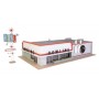Walthers Cornerstone 4118 (HO) Vintage Bowling Alley -- Kit