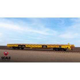 ScaleTrains Rivet Counter (HO) BSC F68CH Flatcar, Trailer Train /Patched/Speed Logo/ TTMX