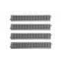 KATO 2-150 (HO) Unitrack - 246mm (9 3/4") Straight Track [4 pcs]