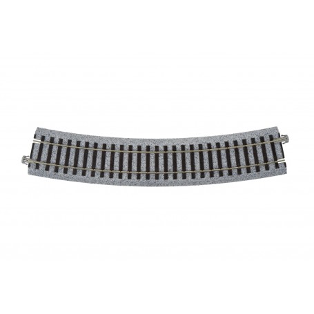 KATO 2-210 (HO) Unitrack - 550mm (21 5/8") Radius 22.5º Curve Track [4 pcs]