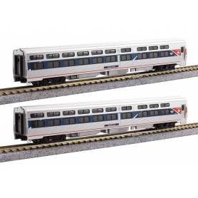 KATO 106-6296 (N) Viewliner I Sleeper 2 Car Set Phase VII