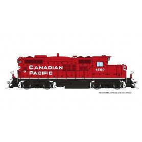 Rapido 054508 (HO) GP9u Canadian Pacific - CP 1580 - DCC/Sound