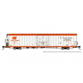 Rapido 567002 (N) Greenbrier 7780cuft Reefer: Cryo-Trans, CRYX - Single Car