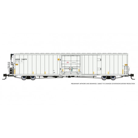 Rapido 567006 (N) Greenbrier 7780cuft Reefer: AOKX - Single Car