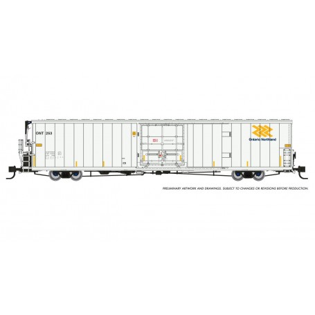 Rapido 567007 (N) Greenbrier 7780cuft Reefer: Ontario Northland, ONR - Single Car