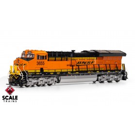 ScaleTrains Rivet Counter (N) GE ET44C6H, BNSF 3673 /Heritage III - DCC/sound