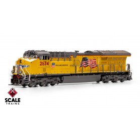 ScaleTrains Rivet Counter (N) GE ET44AH, UP 2712 /Union Pacific /Building America - DCC/sound