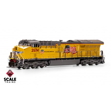 ScaleTrains Rivet Counter (N) GE ET44AH, UP 2712 /Union Pacific /Building America - DCC/sound