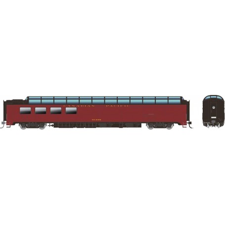 Rapido 175014 (HO) SP Dome-Lounge, Canadian Pacific 3605 "Selkirk"