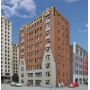 Walthers Cornerstone 3770 (HO) City Apartment Background Building -- Kit