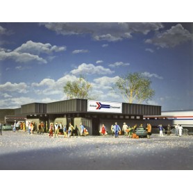 Walthers Cornerstone 3038 (HO) Amtrak® Station - kit