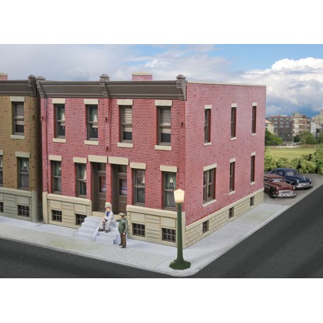 Walthers Cornerstone 3778 (HO) Row House -- Kit