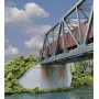 Walthers Cornerstone 4553 (HO) Double-Track Railroad Bridge Concrete Abutment - 2-Pack Kit